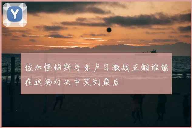 佐加怪顿斯与克卢日激战正酣谁能在这场对决中笑到最后