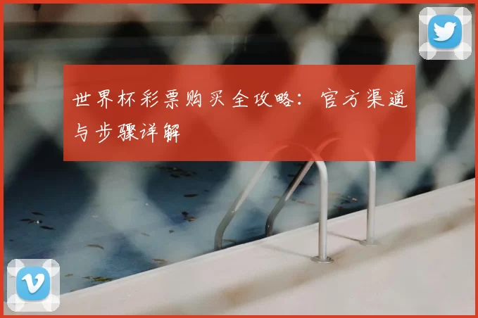 世界杯彩票购买全攻略:官方渠道与步骤详解