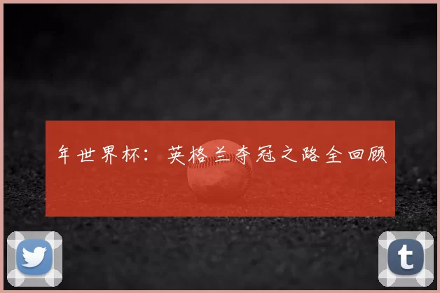 年世界杯：英格兰夺冠之路全回顾
